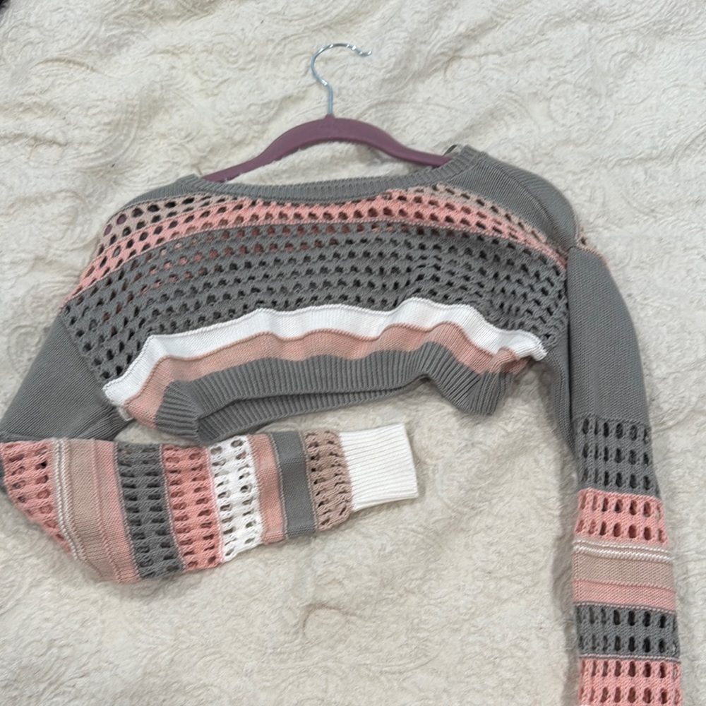 Chic Multicolor Knit Sweater